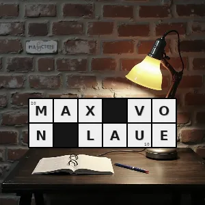 Rozwiązanie krzyżówki: noblista z dziedziny fizyki w roku 1914 - max von laue | hasła, synonimy i podpowiedzi Hasło krzyżówkowe noblista z dziedziny fizyki w roku 1914 - max von laue – rozwiązanie, synonimy, podpowiedzi i definicje krzyżówkowe